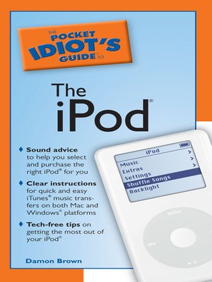 cover image of The Pocket Idiot's Guide to the iPod